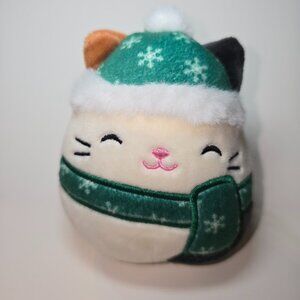 New Squishmallows Ornament Cam the Cat 4-Inch Plush